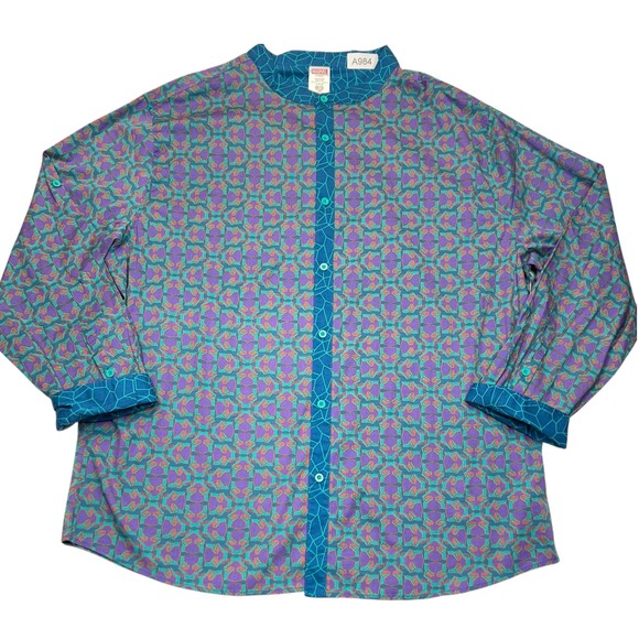 Marvel Comic Book Print Button Up Shirt Long Sleeve Graphic XXL - Picture 1 of 6